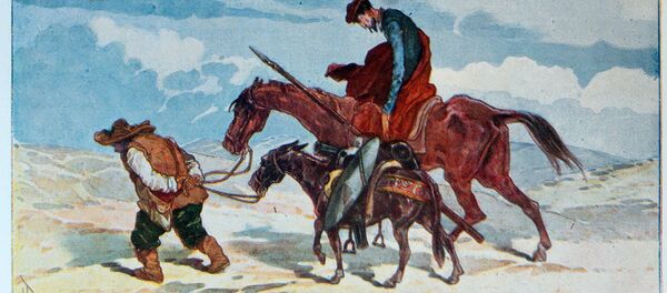 Ilustración de la obra del Quijote - Sputnik Mundo