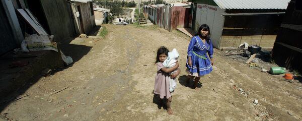 Familia indígena colombiana - Sputnik Mundo