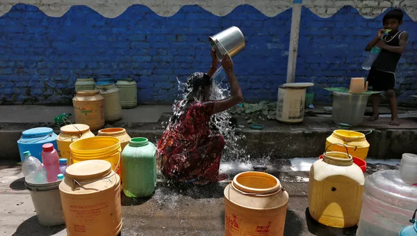 Calor en la India - Sputnik Mundo