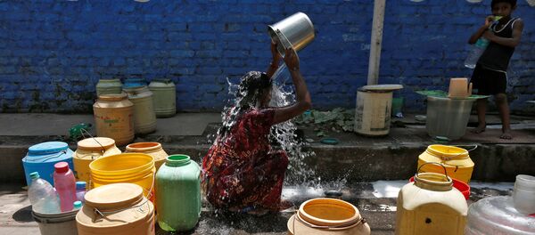 Calor en la India - Sputnik Mundo