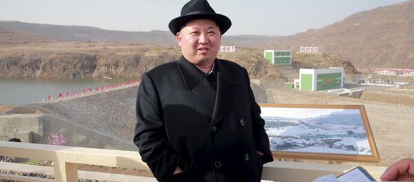 Kim Jong-un, líder norcoreano (archivo) - Sputnik Mundo