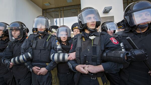 Policía de Moldavia, archivo - Sputnik Mundo