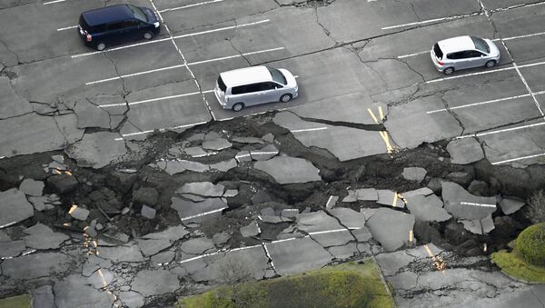 Consecuencias de un terremoto en Japón - Sputnik Mundo
