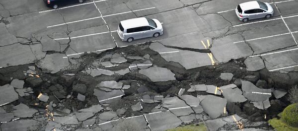 Consecuencias de un terremoto en Japón - Sputnik Mundo
