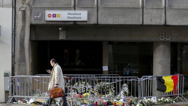 La estación de metro Maelbeek, Bruselas - Sputnik Mundo