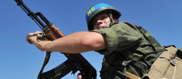 Soldado de las Fuerzas de interposición rusas en Transnistria - Sputnik Mundo