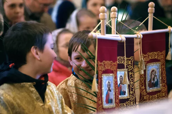 Los ortodoxos celebran el Domingo de Ramos Los ortodoxos celebran el Domingo de Ramos - Sputnik Mundo