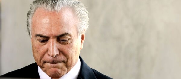 Michel Temer - Sputnik Mundo