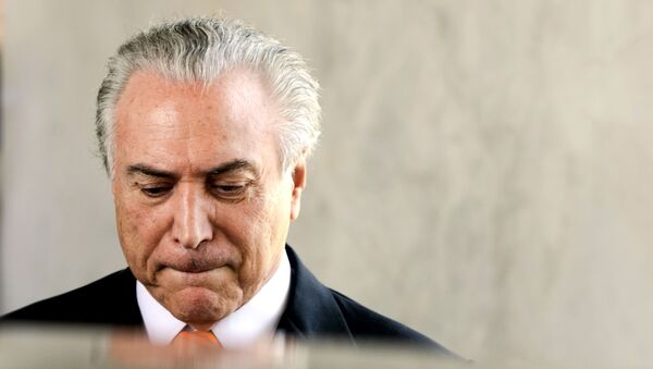 Michel Temer - Sputnik Mundo