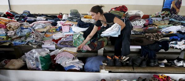 Donaciones para las víctimas de los temporales en Uruguay - Sputnik Mundo