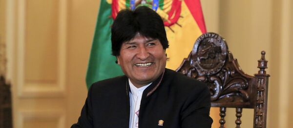 Evo Morales, presidente de Bolivia - Sputnik Mundo