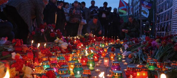 Acción en la memoria de los muertos en Odesa - Sputnik Mundo