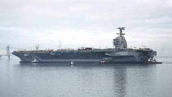 USS Gerald R. Ford (CVN-78) - Sputnik Mundo