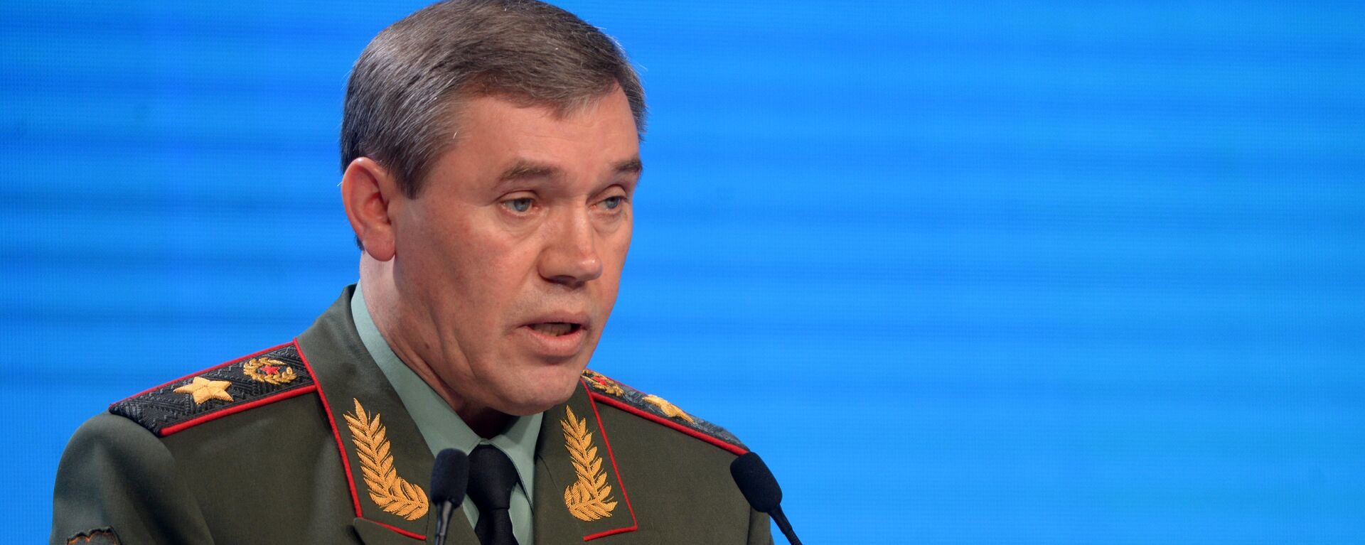 El jefe del Estado Mayor de Rusia, Valery Guerásimov El jefe del Estado Mayor de Rusia, Valery Guerásimov - Sputnik Mundo, 1920, 09.12.2021