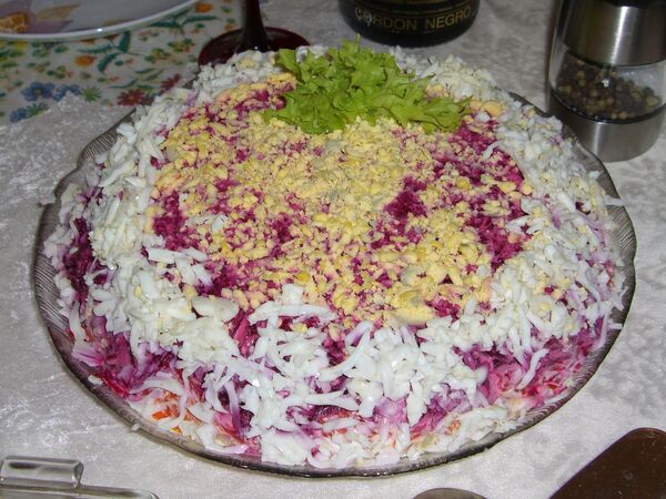 'Seld Pod Shuboi', el arenque con abrigo (archivo) - Sputnik Mundo