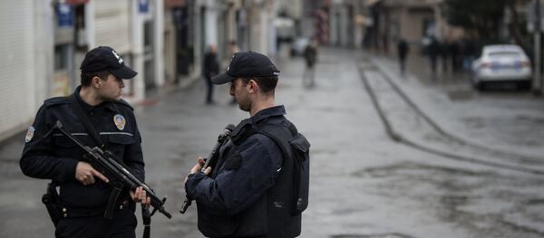 Policías de Turquía - Sputnik Mundo