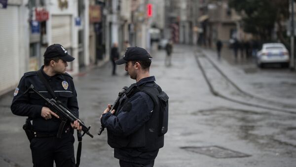 Policías de Turquía - Sputnik Mundo