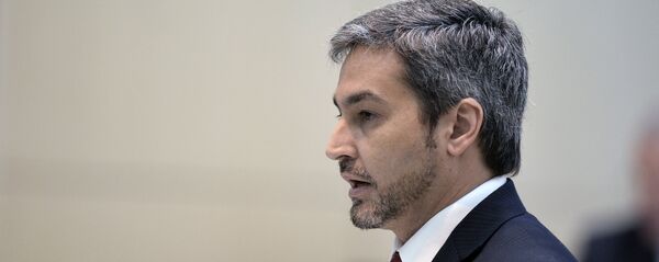 Mario Abdo Benítez, presidente de Paraguay Mario Abdo Benítez, presidente de Paraguay - Sputnik Mundo