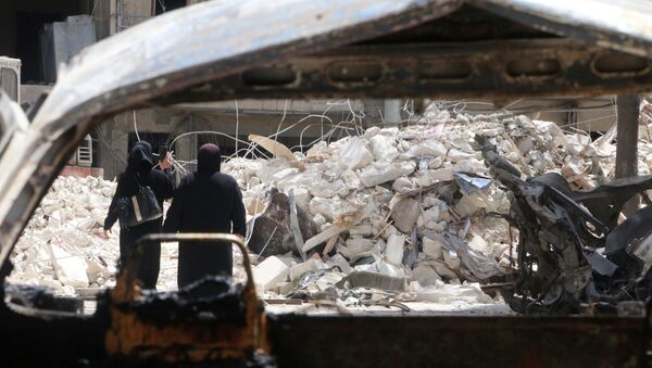 Situación en Alepo - Sputnik Mundo