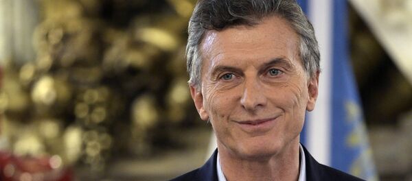 Mauricio Macri, presidente de Argentina - Sputnik Mundo