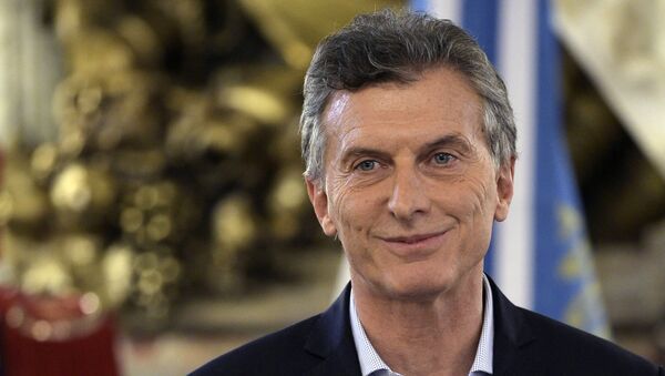 Mauricio Macri, presidente de Argentina - Sputnik Mundo