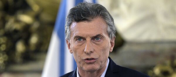 Mauricio Macri, presidente de Argentina - Sputnik Mundo