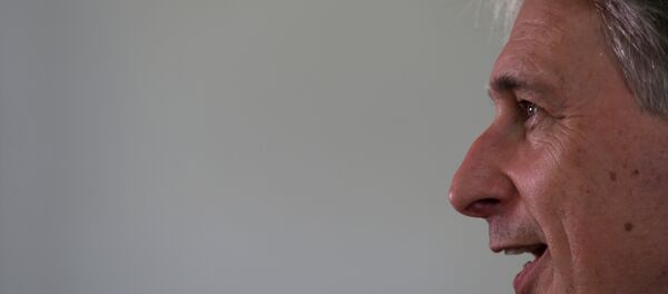 Philip Hammond, canciller de Gran Bretaña Philip Hammond, canciller de Gran Bretaña - Sputnik Mundo