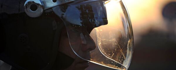 Agente de policía hondureña - Sputnik Mundo