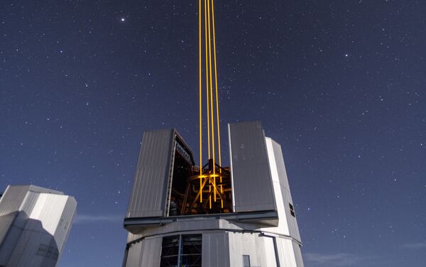 Láser de gran alcance en el Observatorio de Paranal (Chile) - Sputnik Mundo