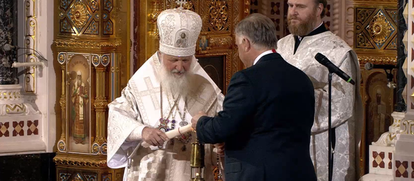 La llegada del Fuego Sagrado a Rusia - Sputnik Mundo