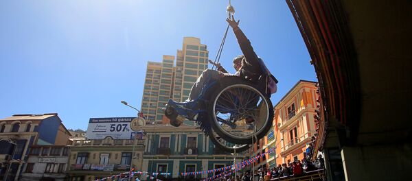 Movilización de discapacitados en La Paz, Bolivia - Sputnik Mundo