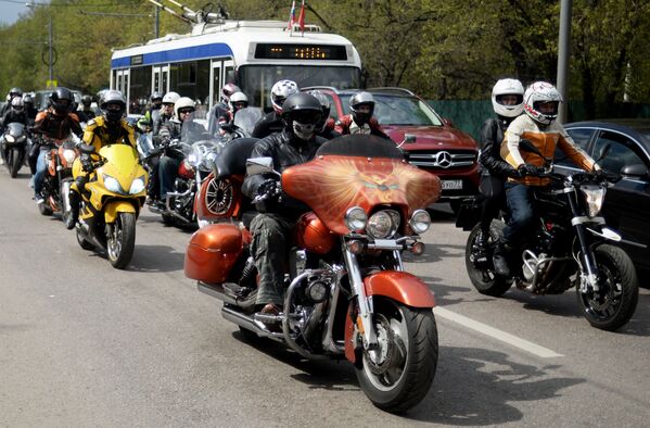 Comienza la temporada de motociclismo en Moscú - Sputnik Mundo