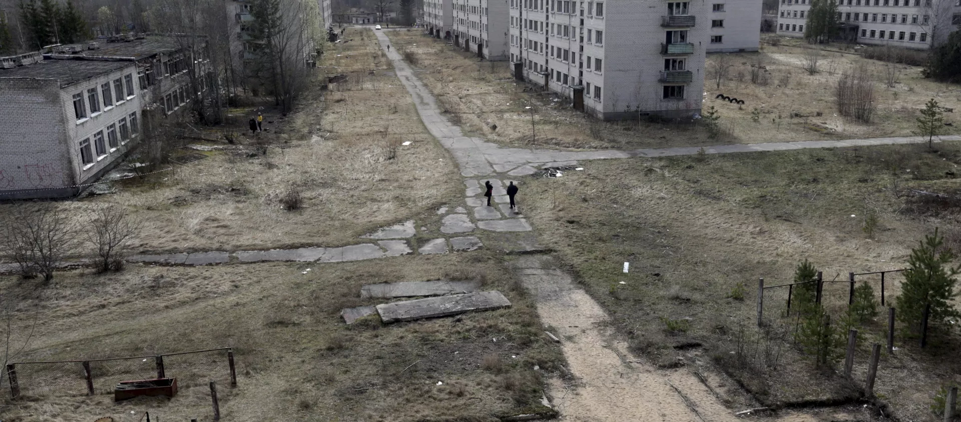 La vista de una ciudad abandonada en las cercanias de Skrunda, Letonia La vista de una ciudad abandonada en las cercanias de Skrunda, Letonia - Sputnik Mundo, 1920, 08.06.2018