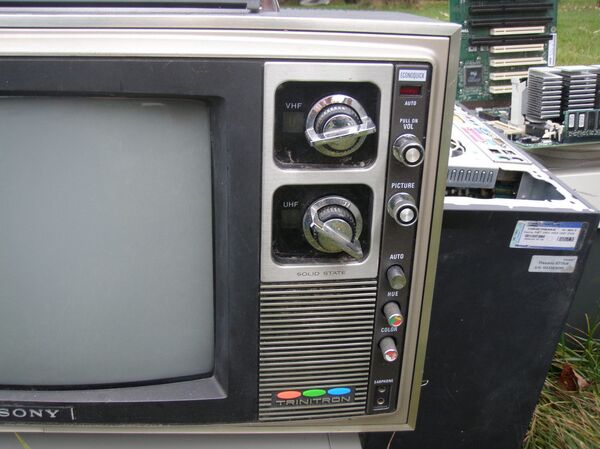Un televisor Sony Triniton de los años 1970 - Sputnik Mundo