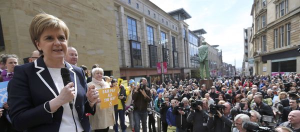 Nicola Sturgeon, la ministra principal de Escocia Nicola Sturgeon, la ministra principal de Escocia - Sputnik Mundo