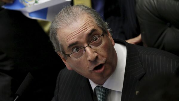 Eduardo Cunha, presidente de la Cámara de Diputados de Brasil - Sputnik Mundo