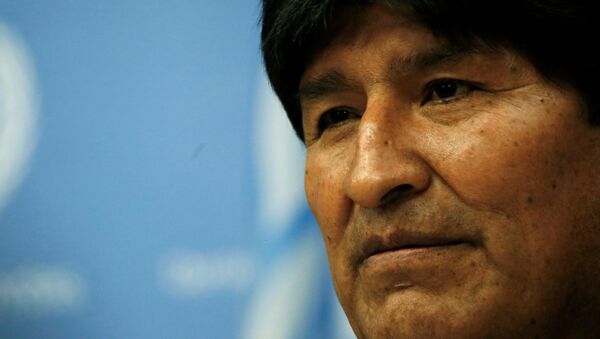 Evo Morales, el presidente de Bolivia - Sputnik Mundo