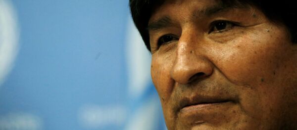 El presidente boliviano Evo Morales - Sputnik Mundo