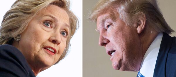 Hillary Clinton y Donald Trump, candidatos a la presidencia de EEUU - Sputnik Mundo