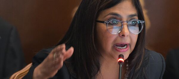 Delcy Rodríguez, ministra de Relaciones Exteriores de Venezuela - Sputnik Mundo
