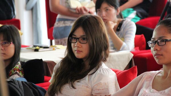 Estudiantes chinos (Archivo) - Sputnik Mundo