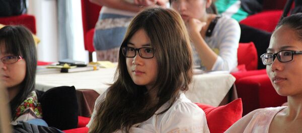 Estudiantes chinos (Archivo) - Sputnik Mundo