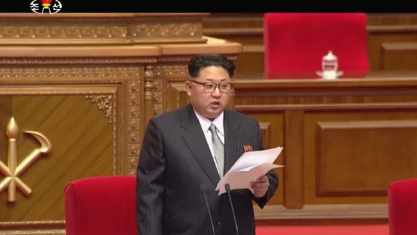 Kim Jong-un, líder de Corea del Norte - Sputnik Mundo