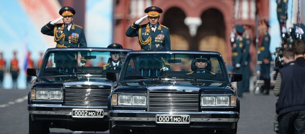 Ensayo general del Desfile de la Victoria en la Plaza Roja de Moscú - Sputnik Mundo