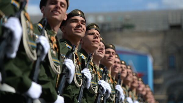 Ensayo general del Desfile de la Victoria en la Plaza Roja de Moscú - Sputnik Mundo