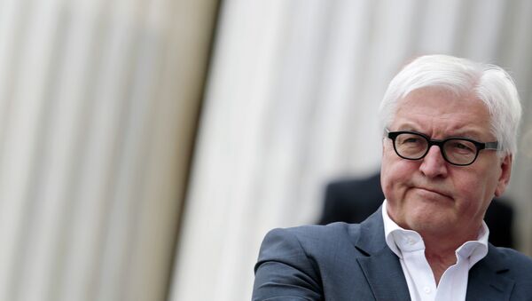 El ministro alemán de Exteriores, Frank-Walter Steinmeier - Sputnik Mundo