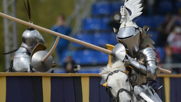 Torneo Medieval San Jorge en Moscú - Sputnik Mundo