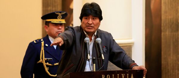 Evo Morales, presidente de Bolivia - Sputnik Mundo
