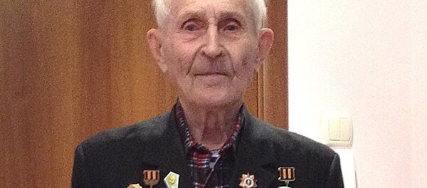 Mijaíl Lukiánov, veterano de la Gran Guerra Patria Mijaíl Lukiánov, veterano de la Gran Guerra Patria - Sputnik Mundo