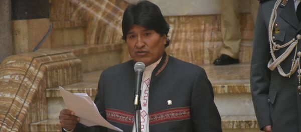 Evo Morales - Sputnik Mundo